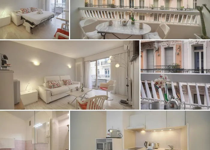 Frgk Victoria 3 1br Terrace, Ac & Ultra-fast Wi-fi Apartment Cannes